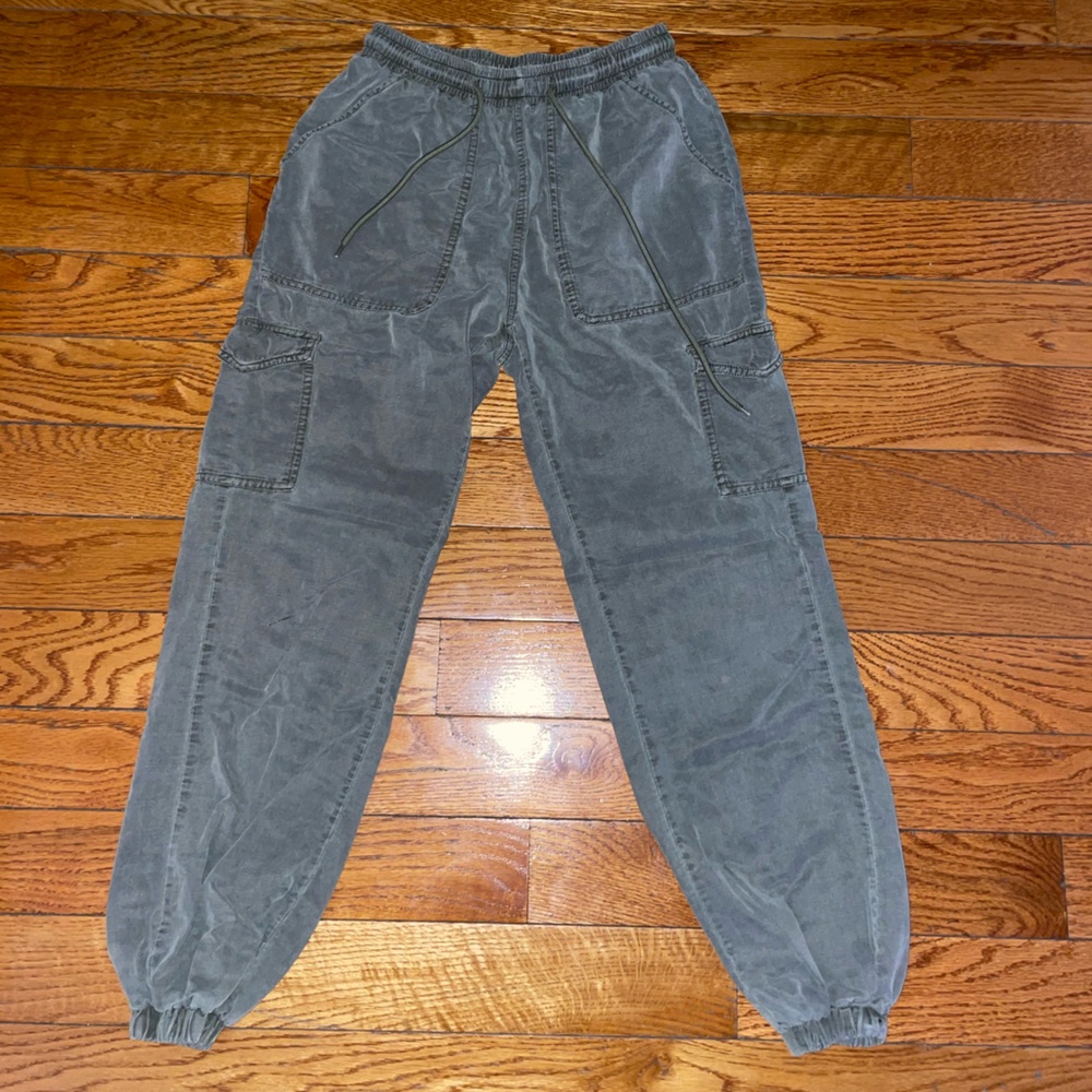 7 For All Mankind Green Cargos